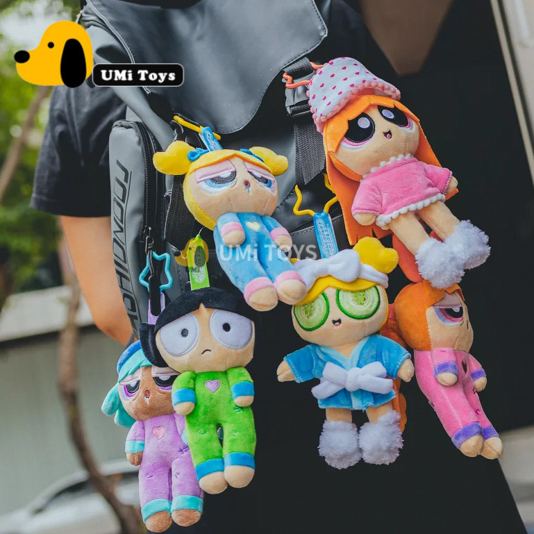 Umi อินเทรนด์เล่นของแท้ [มีให้เลือก] soapstudio Powerpuff Girls Comfort Moment Series สูง 25 ซม.ตุ๊กตาจี้ Mystery Box