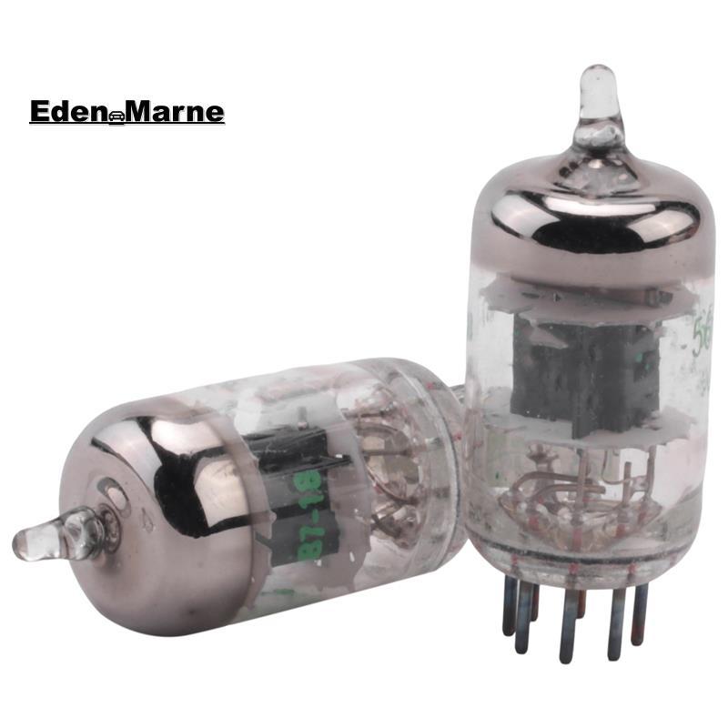 [Eden_Marner]2PCS GE5654W GE5654 ท่อสูญญากาศวาล์วสูญญากาศสูญญากาศหลอดอิเล็กทรอนิกส์อัพเกรดสําหรับ 6J