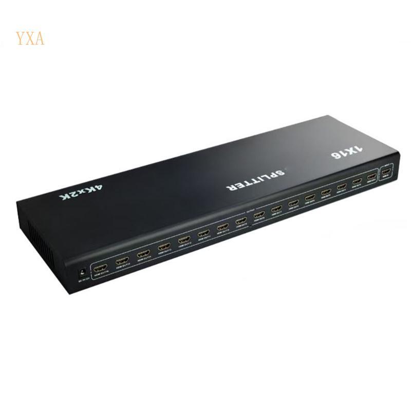 YXA 1 In 16 Out HDTV Video Sound Splitter รองรับ 4K 3D Effect Video จําหน่าย