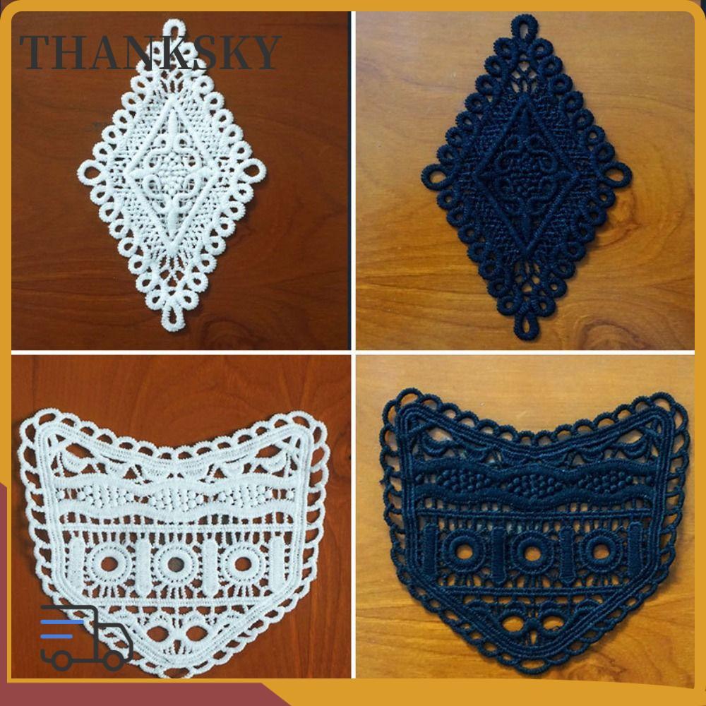 THANKSKY ขอบคุณ 1/4 ชิ้นกางเกงยีนส์เอว Expander, ผ้าฝ้าย Hollow Lacework เอว Expanders, ปรับคลอดบุตรเอวสําหรับกางเกงยีนส์กางเกงกางเกง