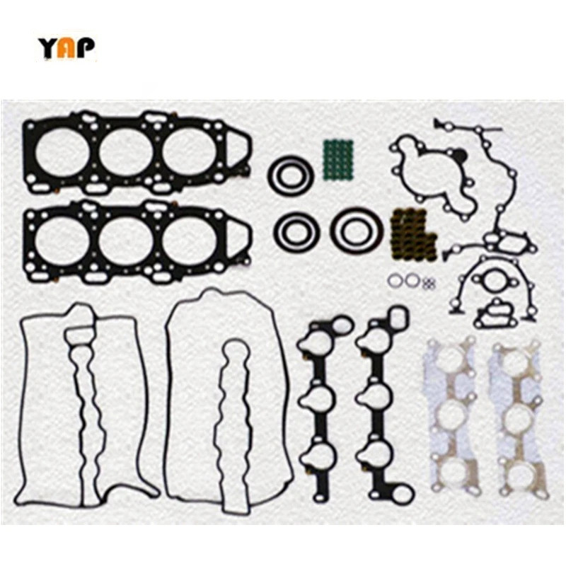 Overhaul ปะเก็นชุดเครื่องยนต์สําหรับ MAZDA 929 3.0L 24V V6 8DHW-10-271 2000-2010