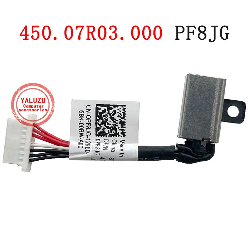 * ใหม่แล็ปท็อป DC Power Jack สําหรับ Lenovo DELL Inspiron 13 7368 7378 7579 7570 7573 P69G JDX1R 0PF