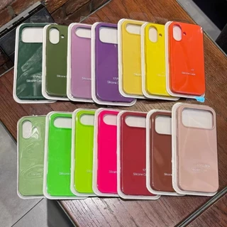 สำหรับ iPhone 17 Pro Max 17Air 17Pro 17Promax 13/14/15 Xs Max Xr เคสกำมะหยี่ สีพื้น ลบรอยปากกาได้ สำหรับ ไอโฟน 024