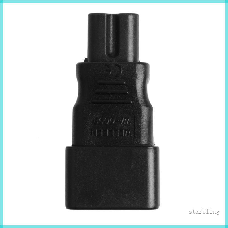 Star IEC 320 C14 ถึง C7 อะแดปเตอร์ IEC C7 ถึง C14 อะแดปเตอร์ AC 3-P C14 ชาย C7 หญิง