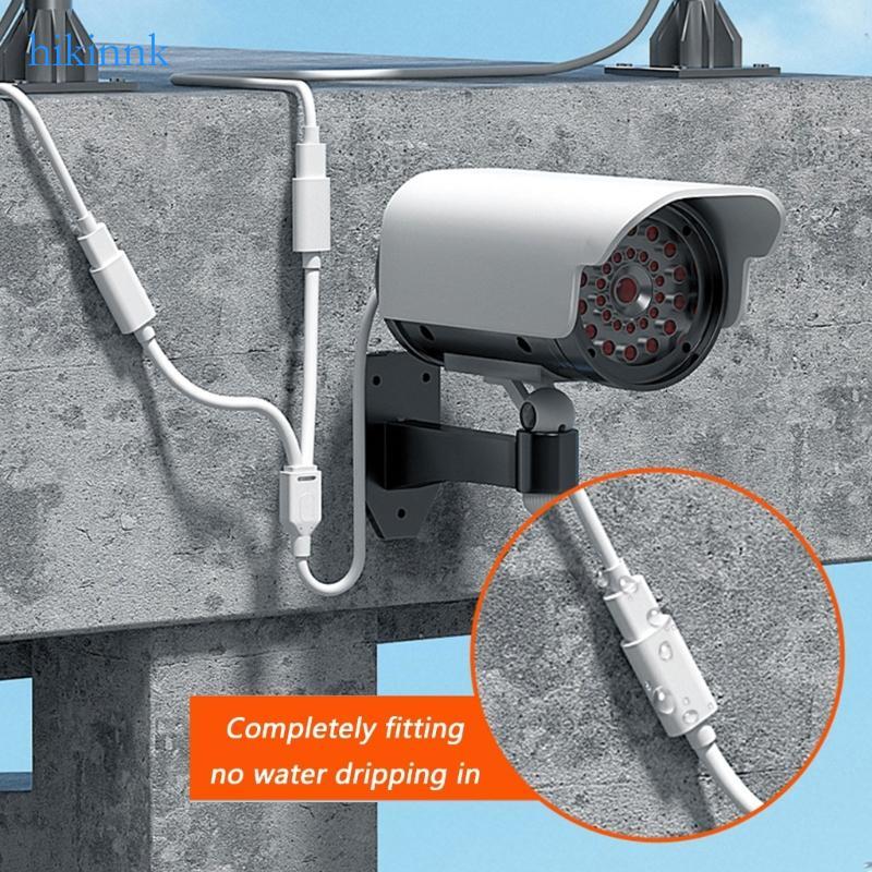 HIKI Type C Splitter สายชาร์จสําหรับ Solar Security กล้องสายไฟ 5V 0 5A 1A 2A แหล่งจ่ายไฟ 480Mbps ข้อ