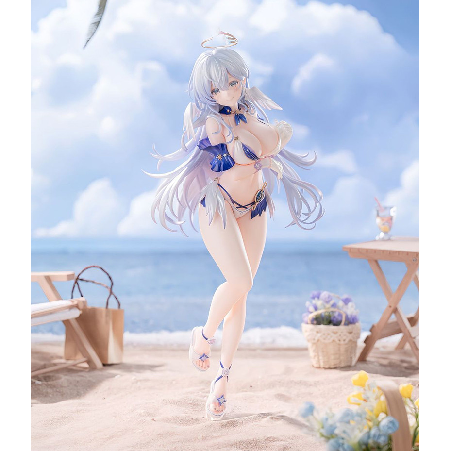 Honkai Star Rail Robin Pop Figure ชุดว่ายน้ํารูปปั้น
