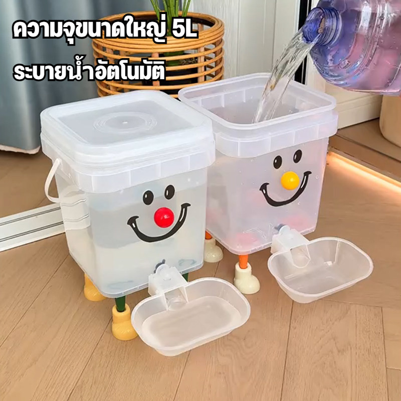น้ำพุจ่ายน้ำอัตโนมัติสำหรับแมว ถังเก็บน้ำขนาด3L 5L ถอดล้างทำความสะอาดได้ เสียงทำงานเบาไม่รบกวนสัตว์เลี้ยง