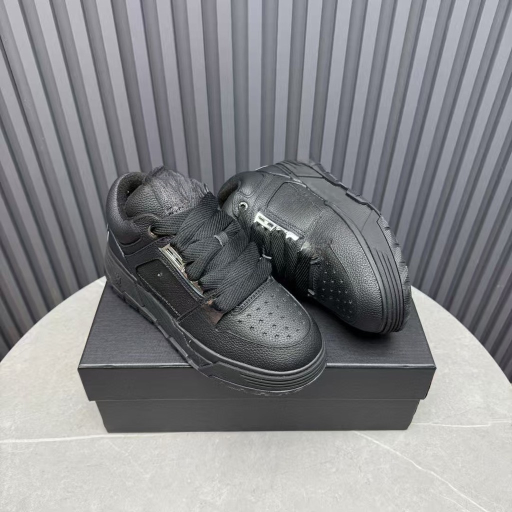 EIXE AM--I Bone bread shoes for men and women, thick-soled height-increasing sports casual sneakers,