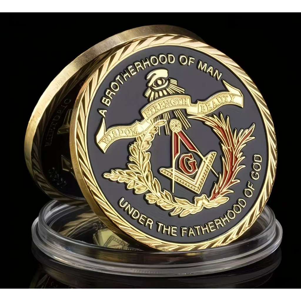 Freemason Mason Lucky Coins ในยุโรปและอเมริกา - ของสะสมเกมกระดาน