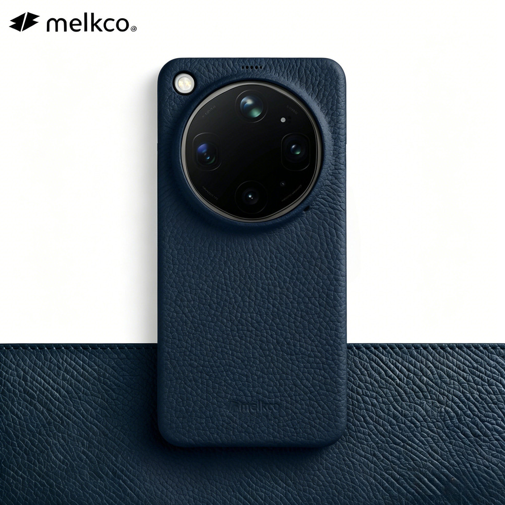 Melkco ของแท้หนังสีทึบครึ่งห่อสําหรับ Oppo Find X9 Ultra Find X8 Pro X8S Plus X7 X6 Pro หนังวัวธรรมช