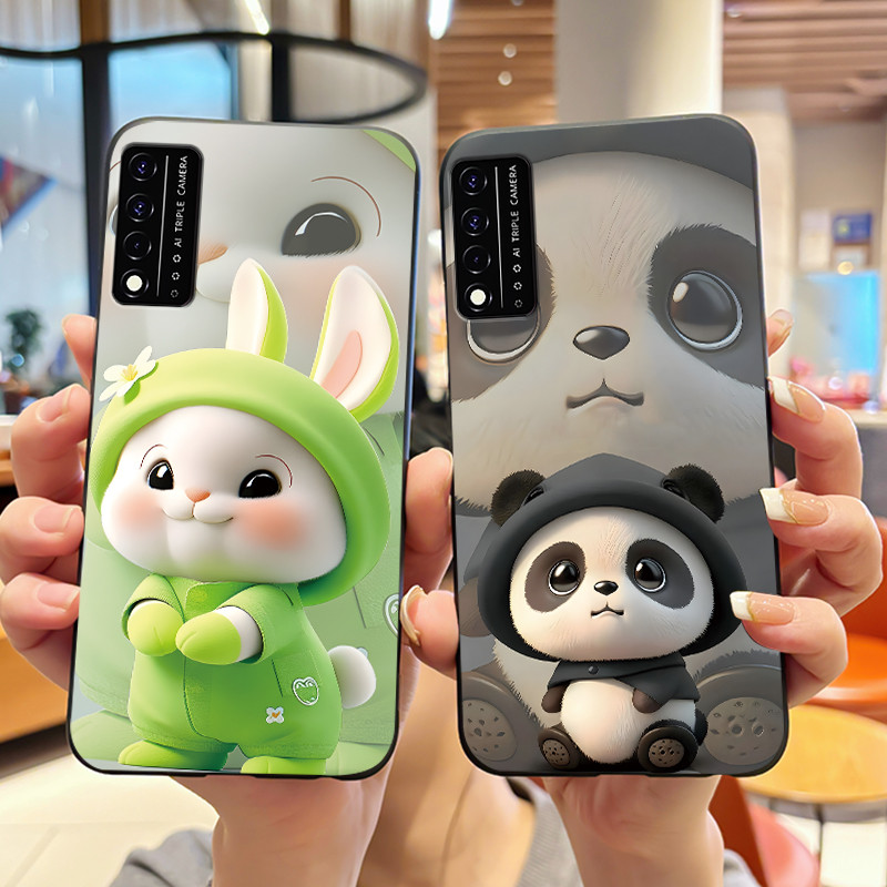 เคสโทรศัพท์สีดําสําหรับ TCL T-Mobile REVVL 6 Pro 5G/T-Mobile T โทรศัพท์ Pro 5G กันกระแทกปลอกนุ่มความ