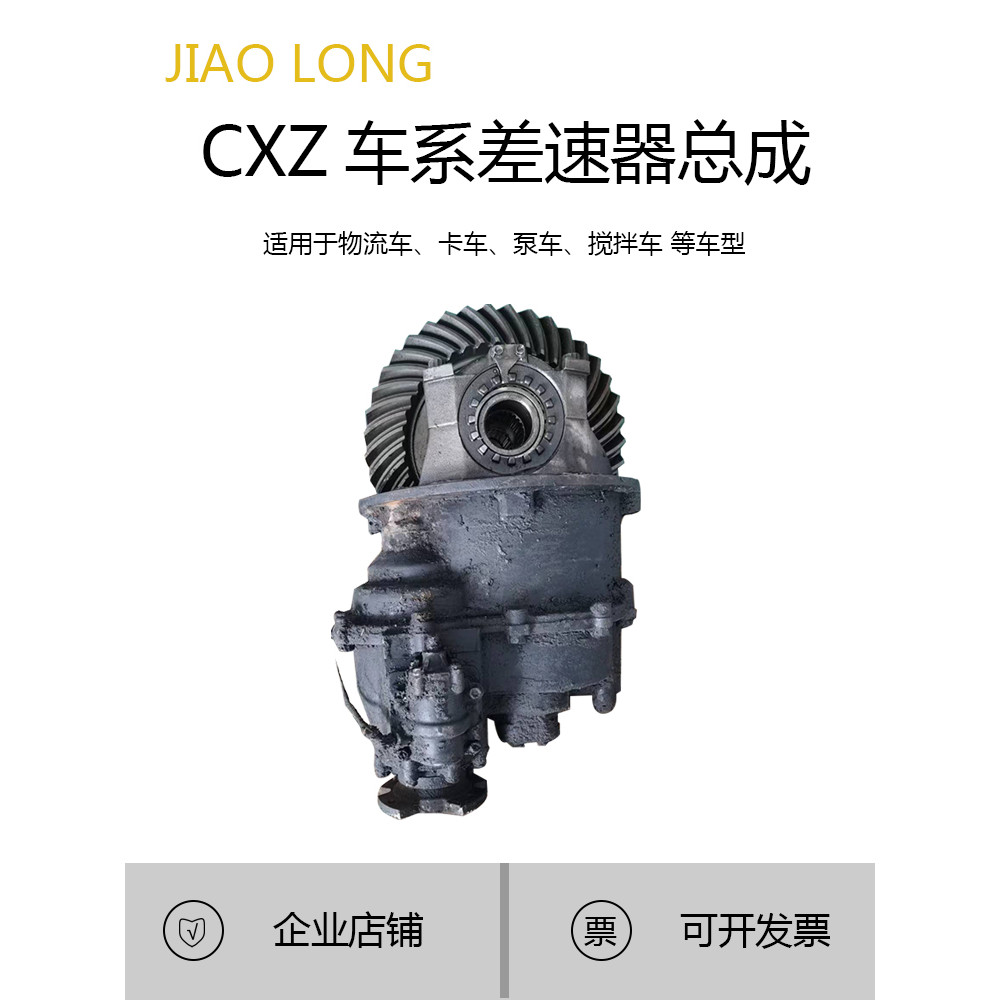 เหมาะสําหรับ Isuzu Mixer รถบรรทุกปั๊มรถบรรทุก Y9F 6WF1 เพลาด้านหลังเกียร์ Differential Assembly ฟัน 