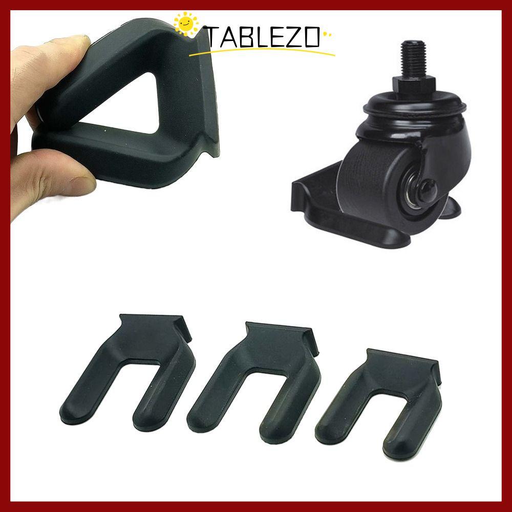 in stock TABLEZO เก้าอี้สต็อปเปอร์, ล้อผู้ถือสากล, ถ้วยล้อเลื่อนเฟอร์นิเจอร์, ฟุตเก้าอี้คุณภาพสูง, ล้อเลื่อนสํานักงานบ้าน