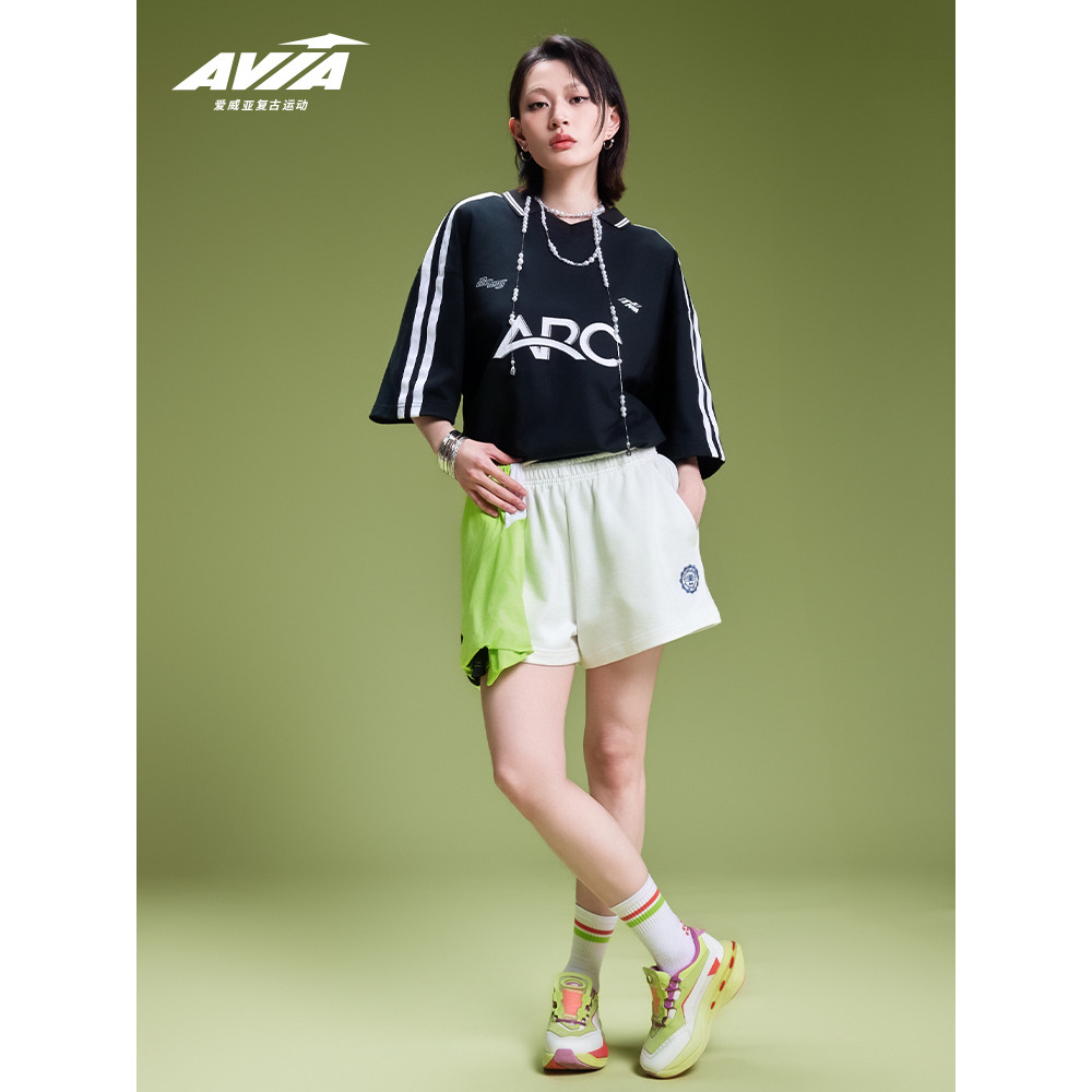 [05] AVIA AVIA ARC Series Retro Jersey คู่กีฬาเสื้อยืดลําลองแขนสั้นทุกการแข่งขัน