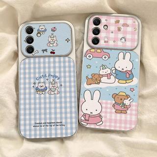 เคส Samsung A57 A37 A27 A07 A56 A55 A54 A17 A16 A35 A53 S26 S25 S24 S23 FE Ultra A05S A15 A32 5G เคสนิ่มลายหนังแกะสีพื้น