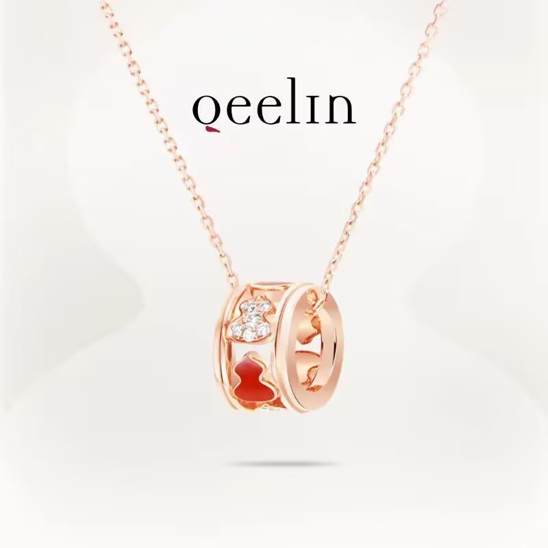 [พร้อมกล่อง] สร้อยคอซีรีส์ Qeelin Wulu