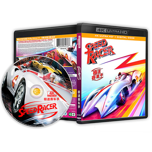 [ภาษาอังกฤษ] Blu-ray HD Movie 4K UHD 1080P Speed Racer(4K)