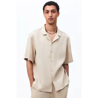 H&M(เอชแอนด์เอ็ม) เสื้อเชิ้ตรีสอร์ตทรงสบาย ผู้ชาย 1343629_2