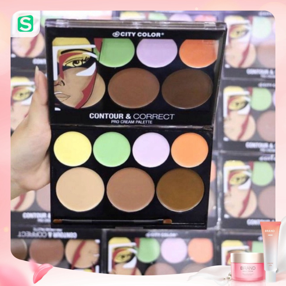 CITY COLOR CONTOUR AND CORRECT CREAM PALETTE
