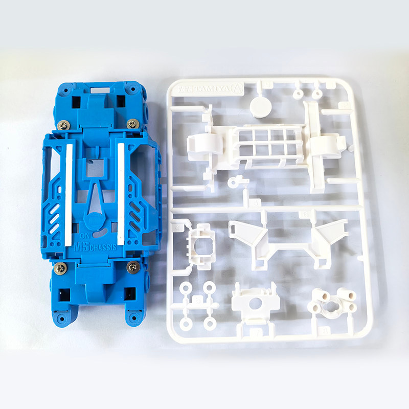 [รุ่น R] TAMIYA mini4WD TAMIYA Mini สี่ล้อไดรฟ์ MS โช้คอัพด้านใน CNC การประมวลผลโช้คอัพแชสซีมิลลิ่งค