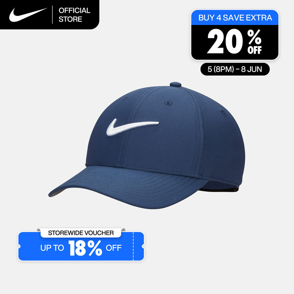 Nike Dri-FIT Club Structured Swoosh Cap - Midnight Navy [FB5625-410]