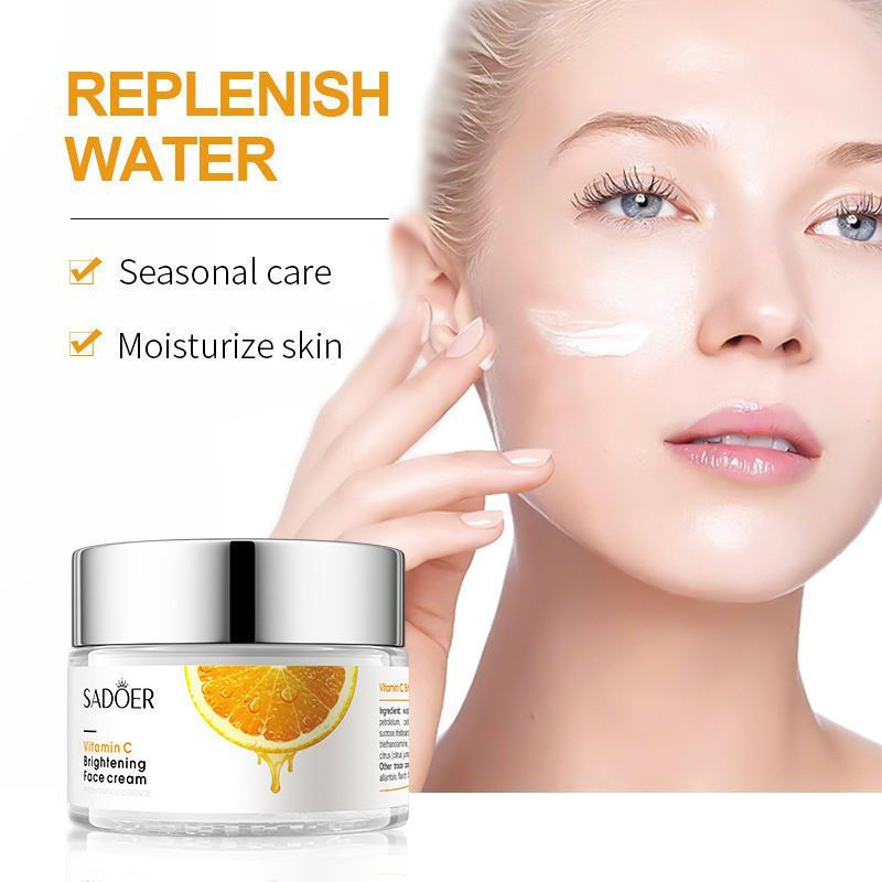 ~~ SADOER Cream Vitamin C Moisturizing Cream Soothing Skin Nourishing Soothing Repair Cream 50g12Y