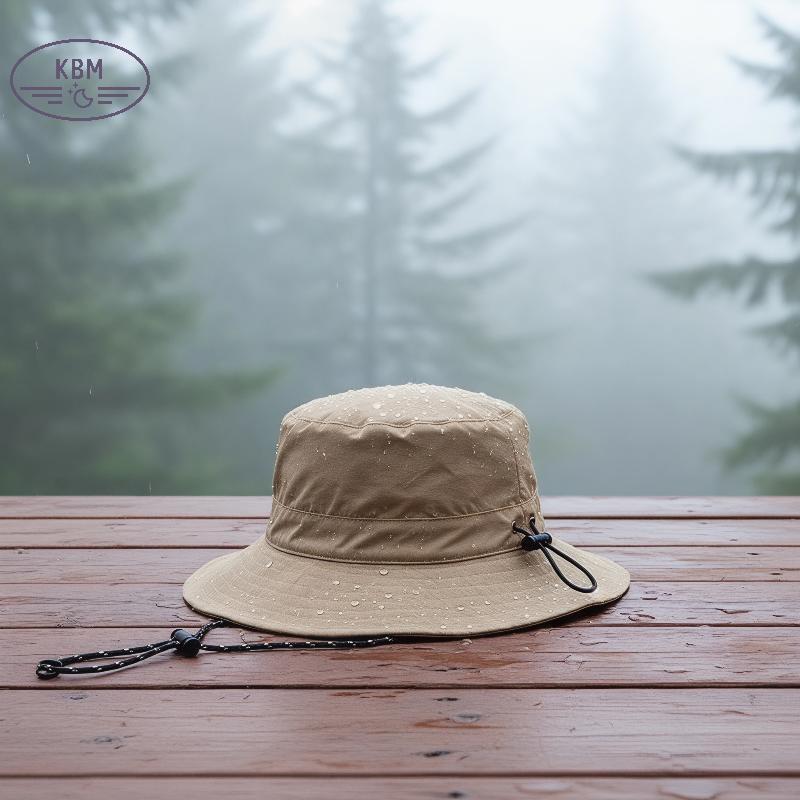KBM ฤดูร้อน Sun Protection กันน้ําหมวกชาวประมง Buet Camping เดินป่า Mountaineering หมวกพับเก็บกระเป๋า FSSG