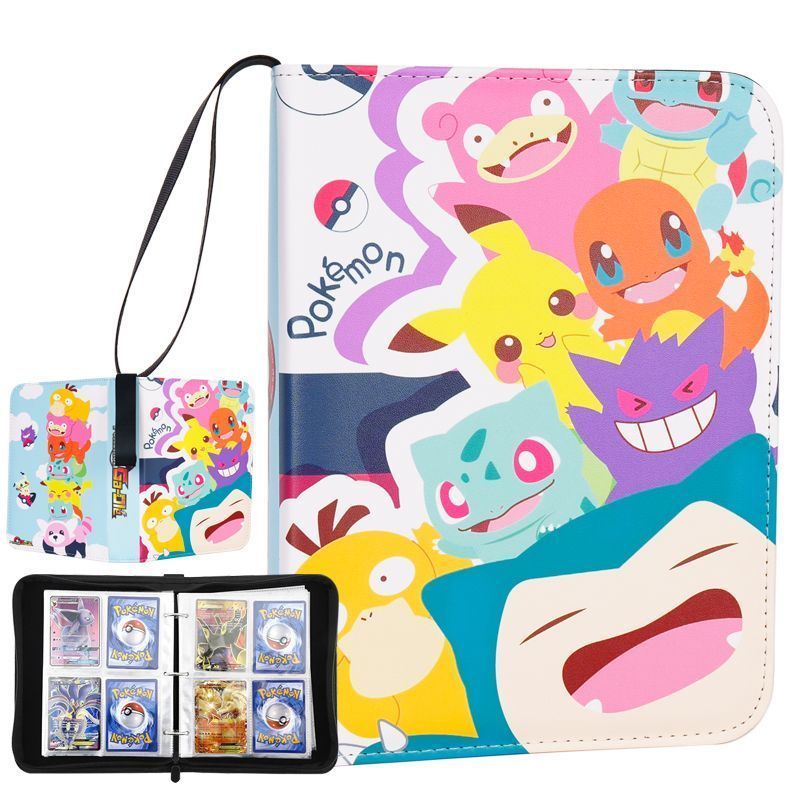PTCG Pokémon Card Book Collection Book Sudoku Pokémon Card Collection Book Card Bag Storage BNEC