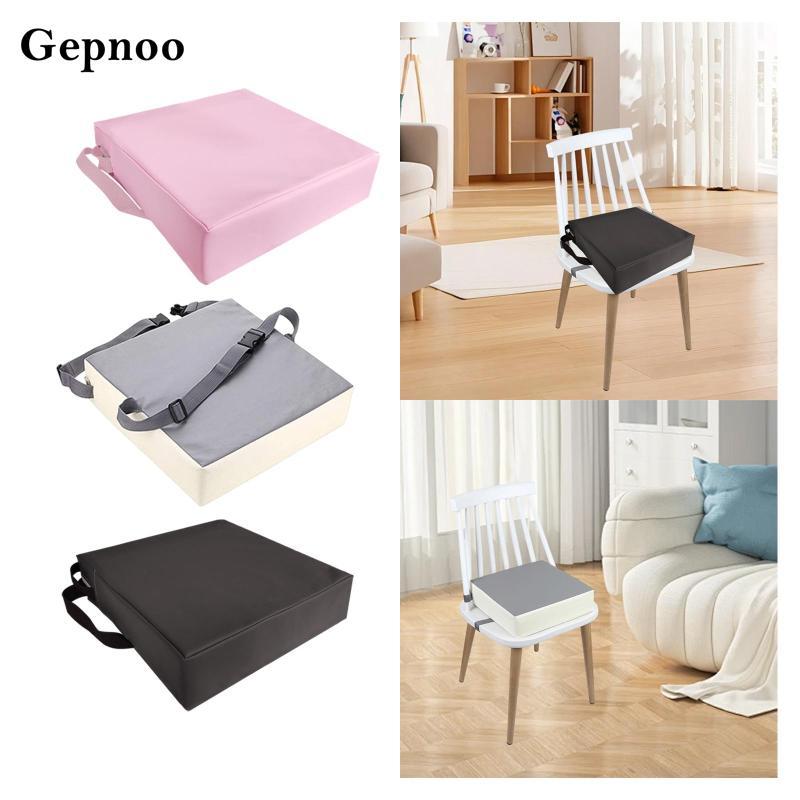 [Gepnoo] Kids Booster Seat Cushion Pad Mat for Eating Chair Constructed with High Density Sponge Wat