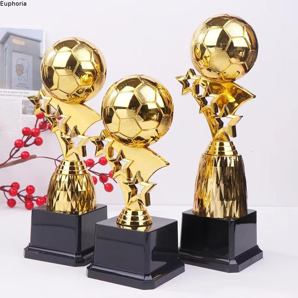 EUPHORIA ถ้วยเล็ก, รางวัลผู้เล่นที่ยอดเยี่ยมพลาสติก Golden Ball รางวัล Trophy, คุณภาพสูงรุ่นฟุตบอลการแข่งขันหัตถกรรมของที่ระลึกฟุตบอล Trophies โรงเรียนรางวัล Supply