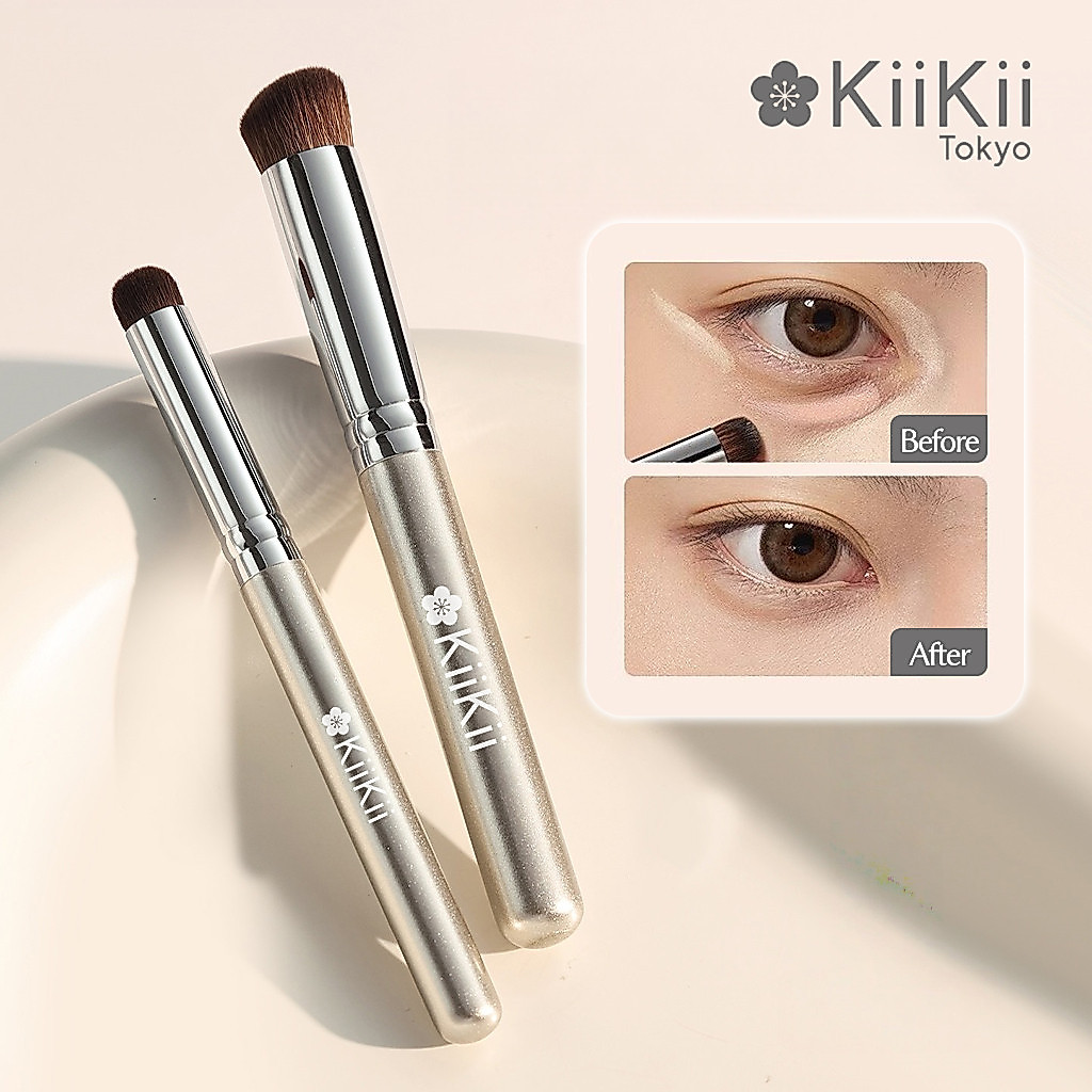 KiiKii Beauty แปรงแต่งตา แปรงปัดแก้ม ชุดแปรงแต่งหน้า ใช้งานได้หลากหลาย ขนแน่น ไม่ระคายเคือง