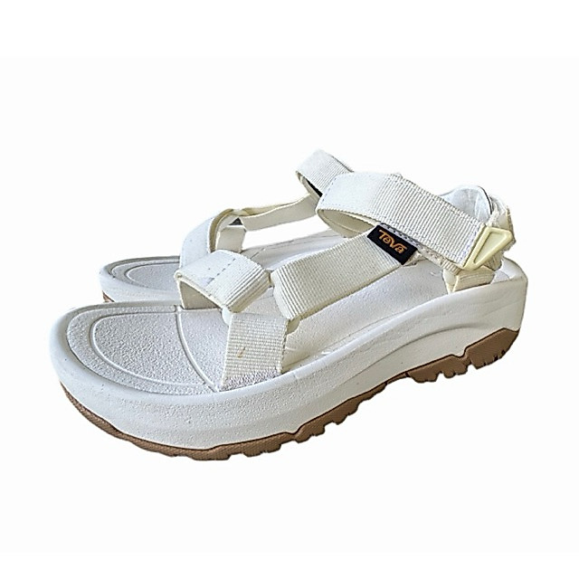 ✅พร้อมส่ง✅ รองเท้ามือสอง Teva Hurricane XLT2 Ampsole platform sandals สีขาว 23cm