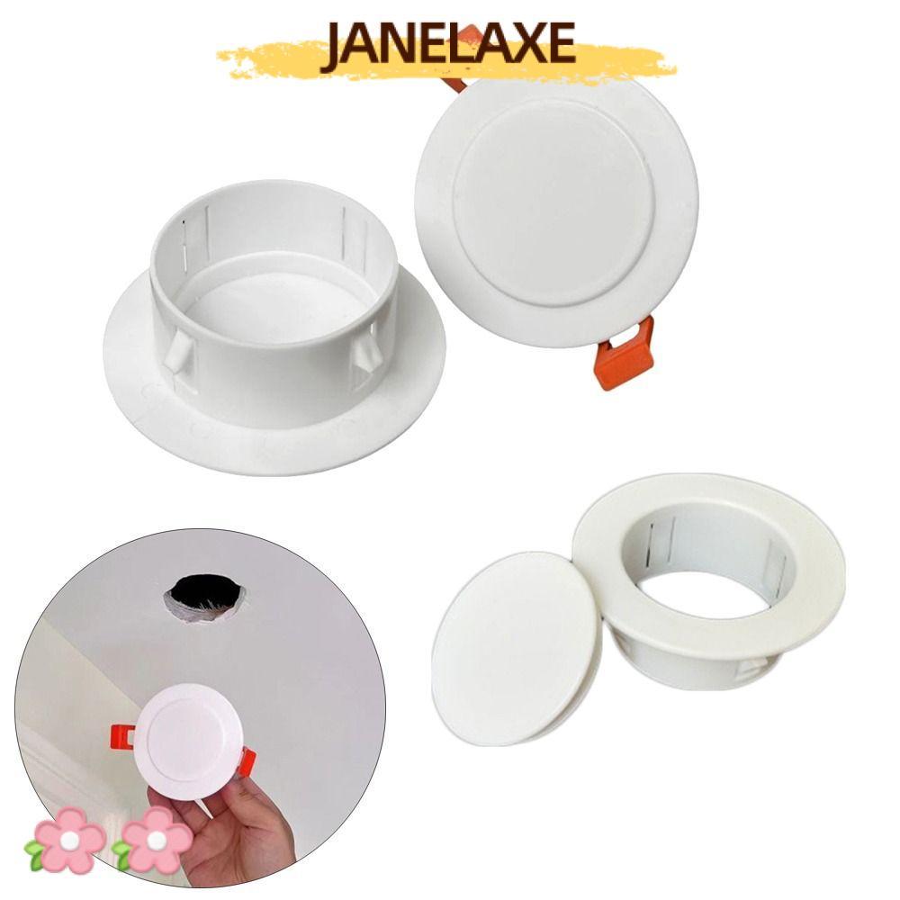 JANELAXE932JN ฝาครอบรูเครื่องปรับอากาศ, Snap-on ขนาดต่างๆ Wall Hole Cover, รอบพลาสติก Air Vent Ducting Decor