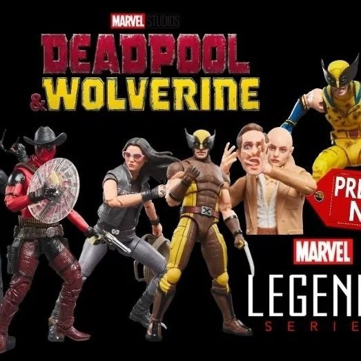 พร้อมสต็อก Deadpool และ King Kong Wolf Brown Wolf Front Warrior X23 Cowboy Deadpool Casandra Nova