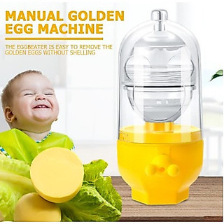 Golden Egg Maker Egg Scrambler Shaker Alat Pengocok Telur Tarik
