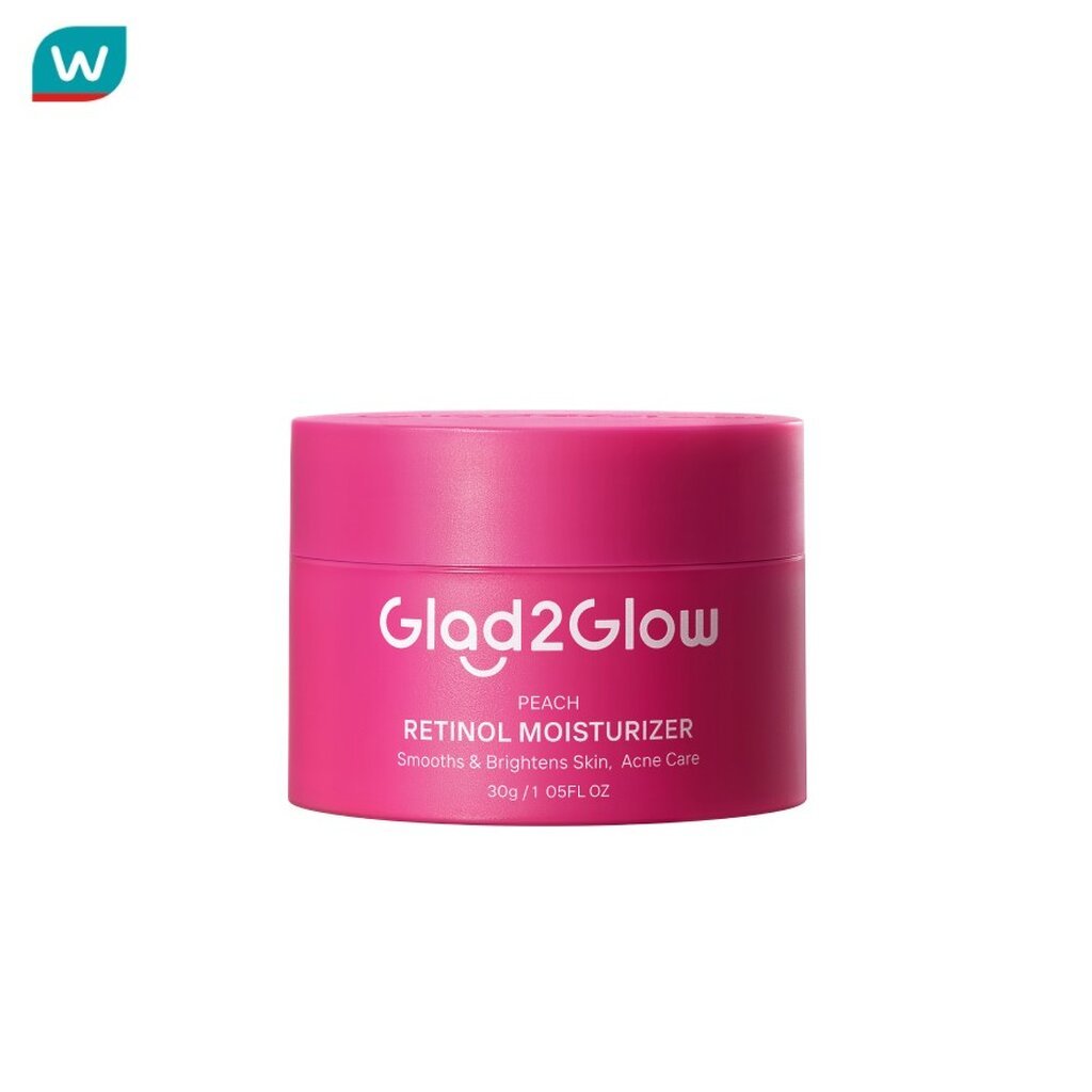 Glad2Glow แกลดทูโกลว์ มอยซ์เจอร์ไรเซอร์ พีช เรตินอล 30 กรัม