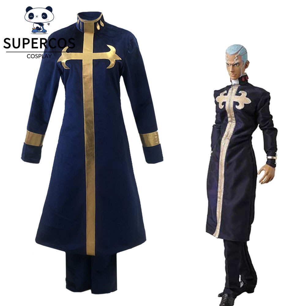 JOJO Enrico Pucci คอสเพลย์ชุดเครื่องแต่งกายสําหรับ Comic Con Party