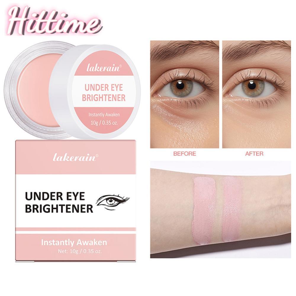 HITTIME Eye Brightening คอนซีลเลอร์ Under Eye Cream สําหรับ Dark Circles ติดทนนาน Crease Proof คอนซี