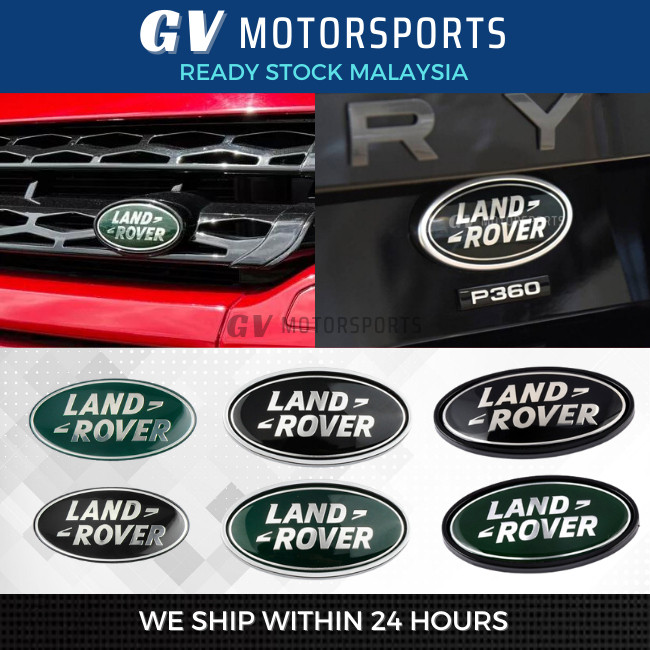 Land Rover Range Rover Grill ป้ายโลโก้ ด้านหน้าด้านหลัง Grill Emblem Land Rover Range Rover Discover