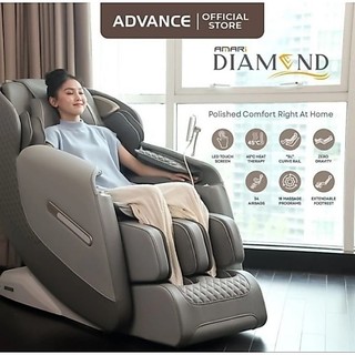 Amari Diamond Advance/Kursi pijat komplit dengan fitur musik dan pemanas