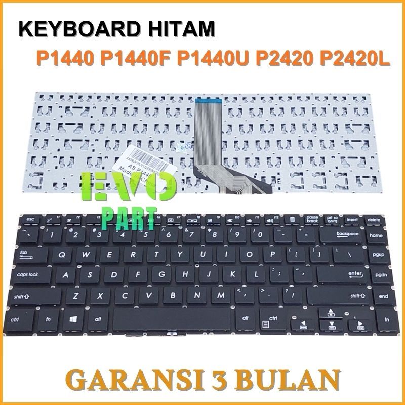 แป้นพิมพ์สําหรับ Asus ExpertBook P1 P1440 P1440F P1440FA P1440FB P1440UF P1440U - ใหม่