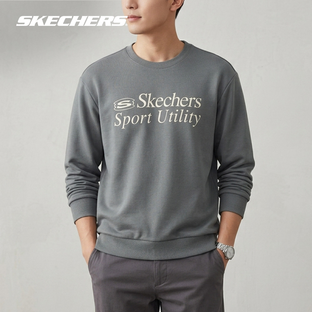 Skechers สเก็ตเชอร์ส เสื้อสเวตเตอร์ยูนิเซ็กส์ Unisex Pullover - L125U039-00Z8