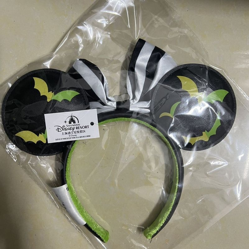 Disney Nightmare Before Disney Halloween Jack Witch Headband Mickey Minnie Holiday Atmosphere Funny Dress Up Photo Hair Accessories uu6.12