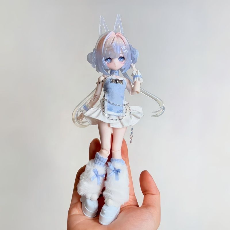 COME4FREE Beige Third Generation Ocean Gemstone 8 คะแนน BJD Mystery Box Action Figure Dress Up ตุ๊กตาตกแต่งรูป