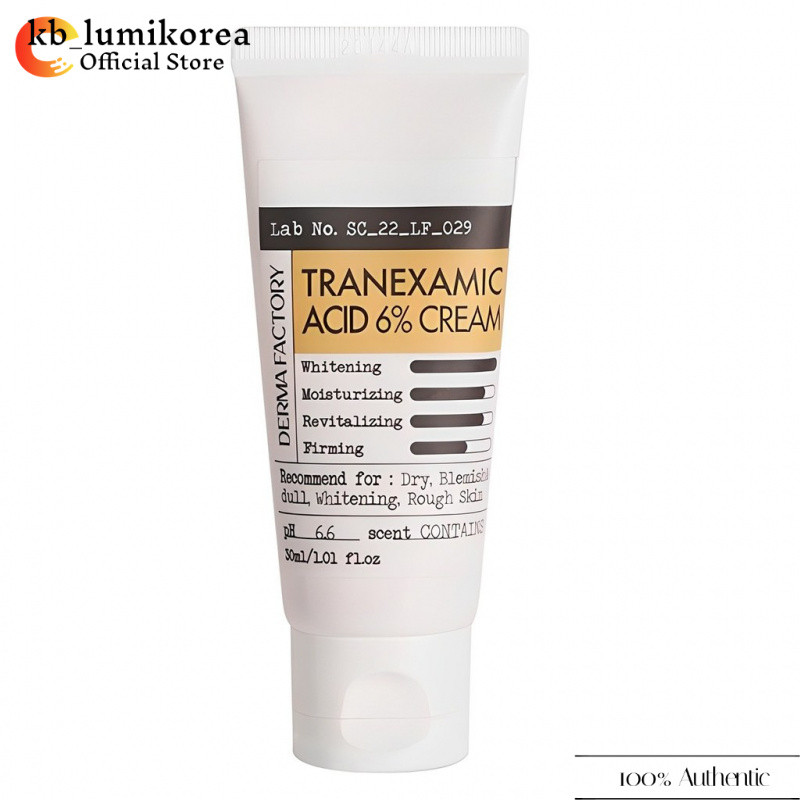 Derma Factory Tranexamic Acid 6% ครีม, 30ml,