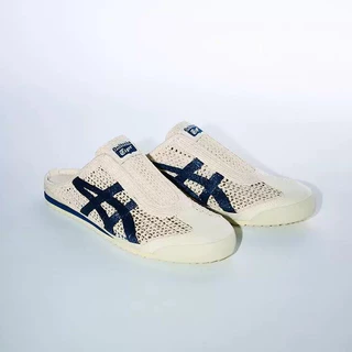 Onitsuka MEXICO 66 SABOT ผู้ชายผู้หญิงฤดูใบไม้ผลิฤดูร้อนน้ําหนักเบารองเท้าแตะรองเท้าแตะครึ่ง