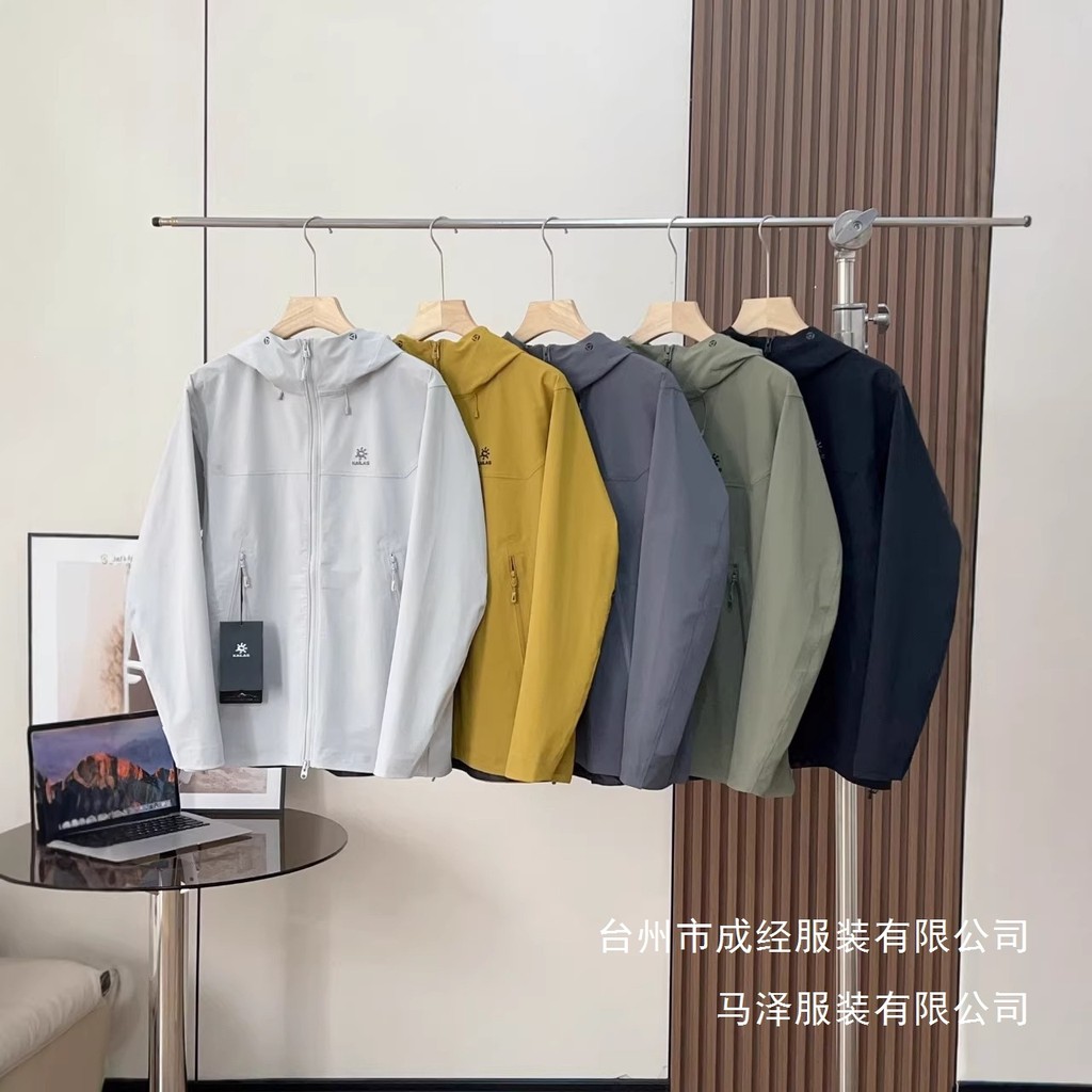 NOT3 Ka//as Little Sun M8Unisex outdoor windproof and waterproof hooded softshell zip-up jacket for 