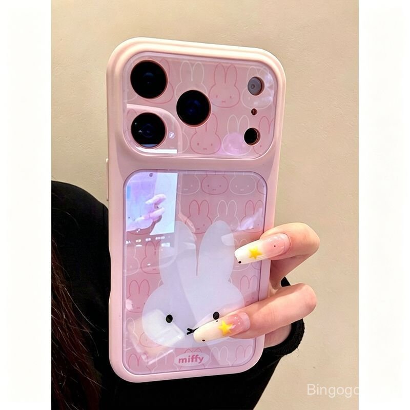 เคสโทรศัพท์ เหมาะสําหรับ iPhone 11 12 13 14 15 16 17 Pro max Plus Little Bunny Shock-proof Shock-pro