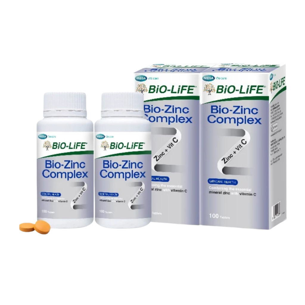 BIO-LIFE Bio-Zinc Complex 100s × 2 (Tablets)