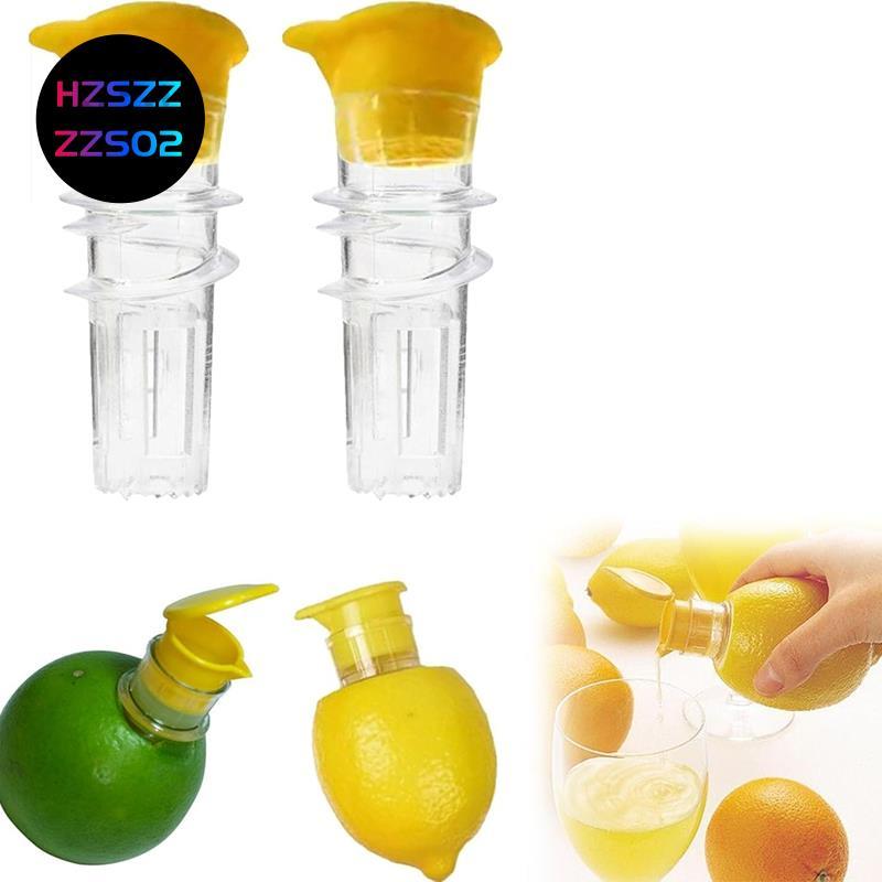 hzzzzzs02lemon Mini Squeezer, Top Lemon Juicer, Lemon Squeezer คู่มือพลาสติก, Juicer น้ําผลไม้ขนาดกะ